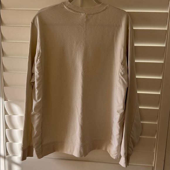 DISNEY PARKS Star Command Buzz Lightyear Sweatshirt Off White Sweater Size LG - Picture 6 of 9